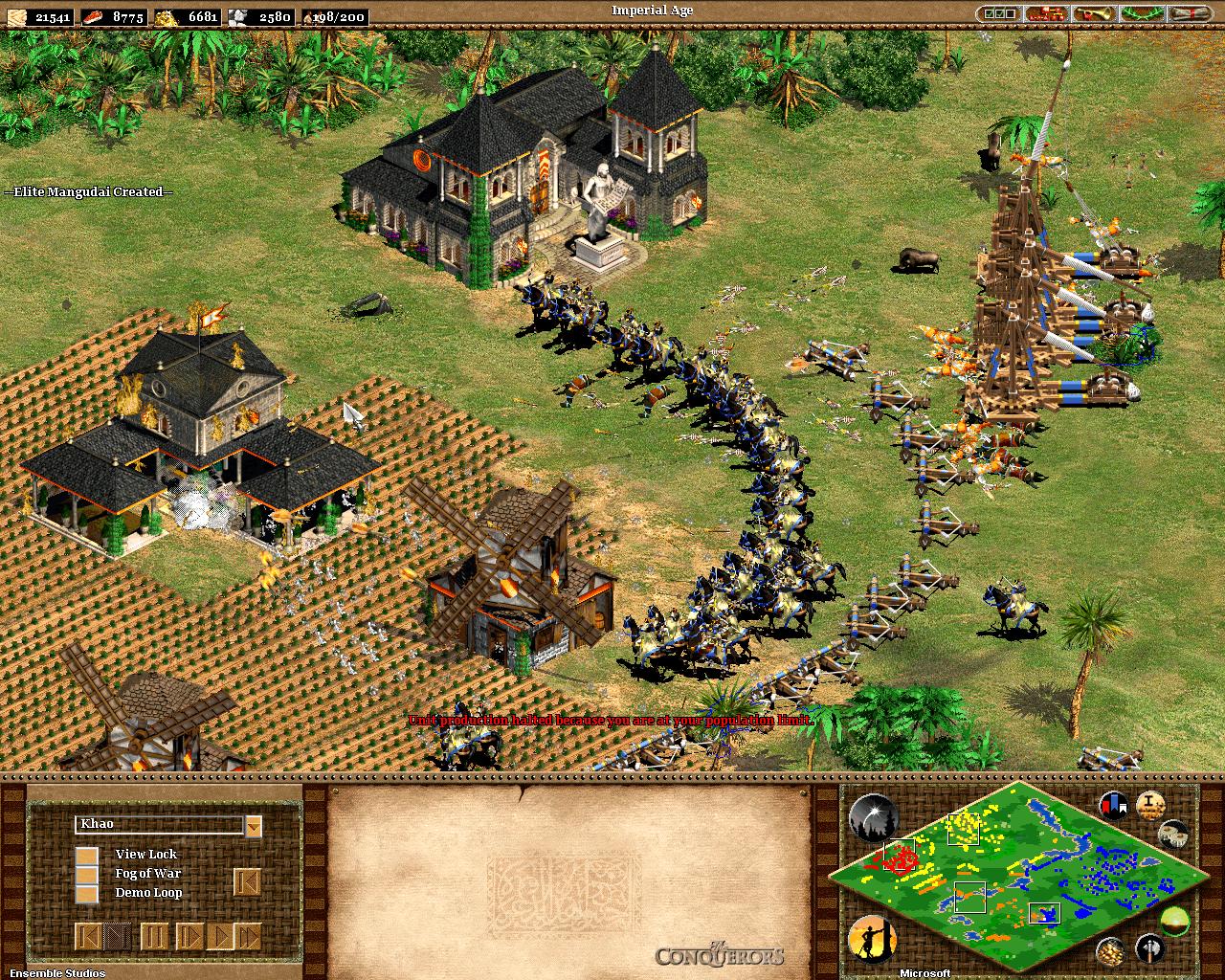 descargar age of empires 2 the conquerors portable