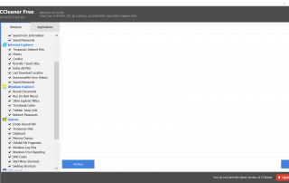 CCleaner Screenshots