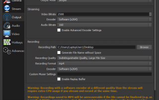 OBS Studio Screenshots
