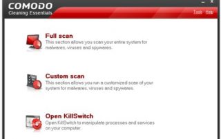 Comodo Cleaning Essentials
