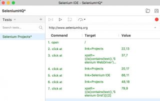 Selenium IDE